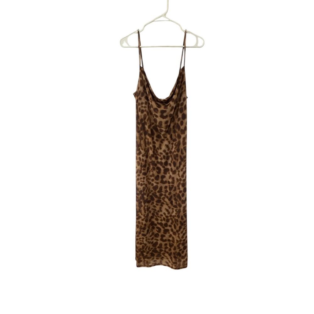 NWT Rachel Zoe Brown Leopard Print Dress in Size 6